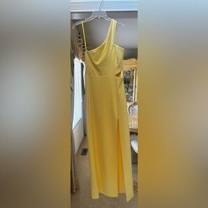 Elegant Yellow Dress